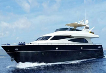 90' Canados Cancun Luxury Yacht Charters, Cancun Boat Rentals, Yacht Charters Cancun Mexico,